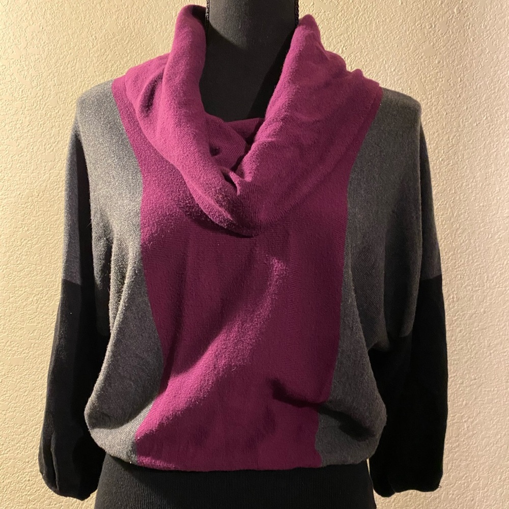 Cowl neck sweater